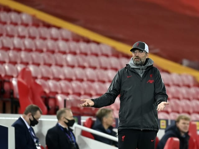 Liverpools Meister-Coach Jürgen Klopp. Liverpools Meister-Coach Jürgen Klopp.