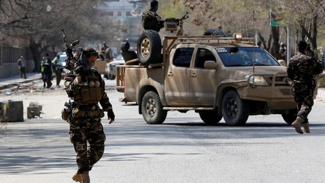 Soldaten in Kabul Soldaten in Kabul