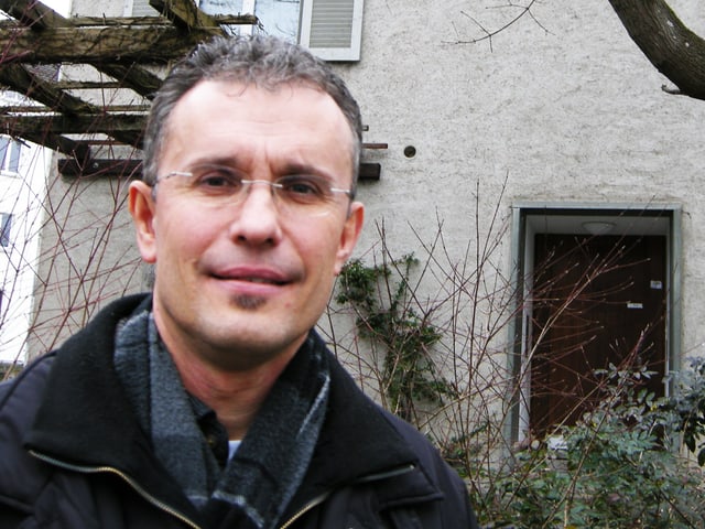 Portrait des Pfarrers Urs Elsener. Portrait des Pfarrers Urs Elsener.