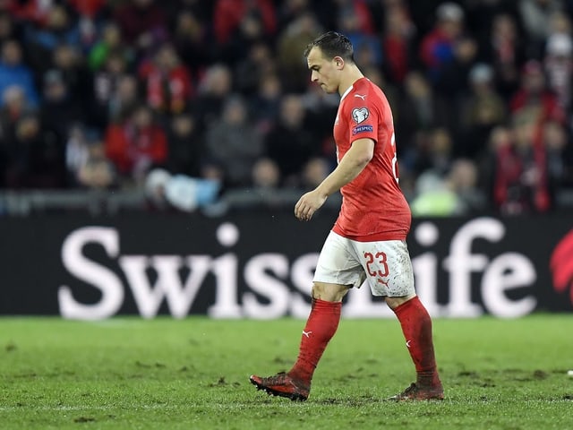 Xherdan Shaqiri wird man in den nächsten Tagen nicht im Nati-Dress sehen. Xherdan Shaqiri wird man in den nächsten Tagen nicht im Nati-Dress sehen.