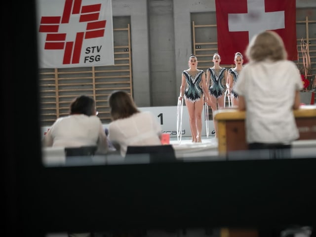Die Rhythmischen Gymnastinnen. Die Rhythmischen Gymnastinnen.