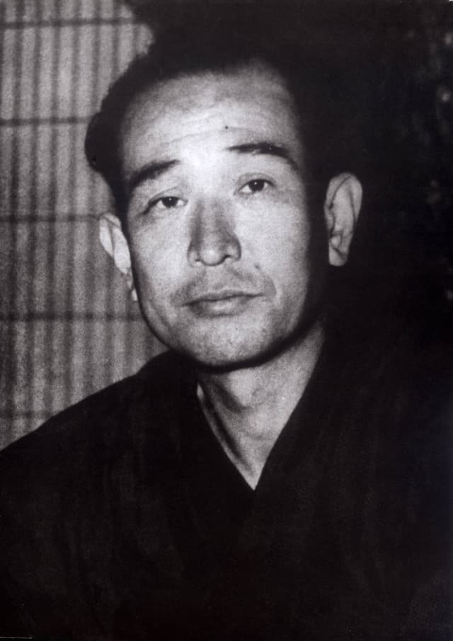 Ein Portrait eines japanischen Mannes Ein Portrait eines japanischen Mannes
