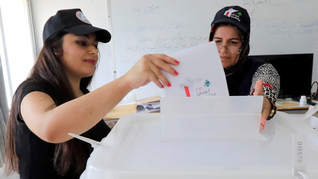 Nur jeder Zweite in Libanon ging wählen