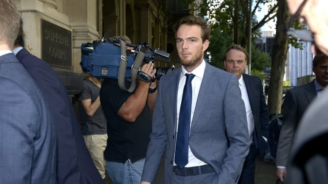 Il pilot Giedo van der Garde. Il pilot Giedo van der Garde.