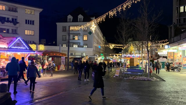 Weihnachtsmarkt in Chur Weihnachtsmarkt in Chur