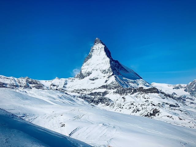 Das Matterhorn. Das Matterhorn.