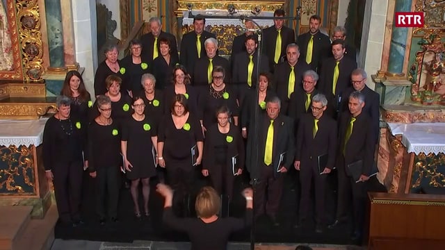 chor maschadà sevgein a la festa da chant a falera chor maschadà sevgein a la festa da chant a falera