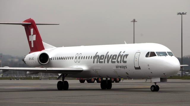 Maschine der Helvetic Airways Maschine der Helvetic Airways