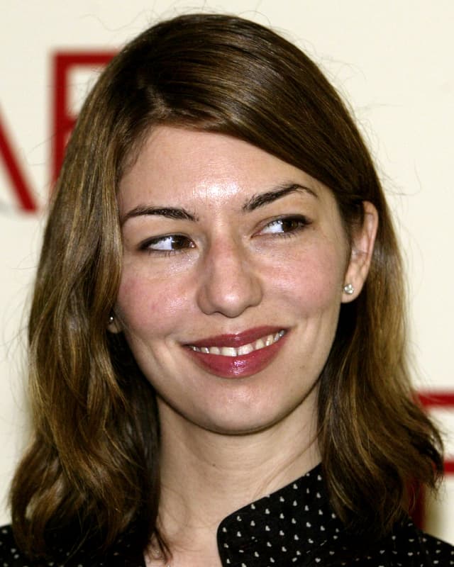 Portrait der Filmemacherin Sophia Coppola. Portrait der Filmemacherin Sophia Coppola.