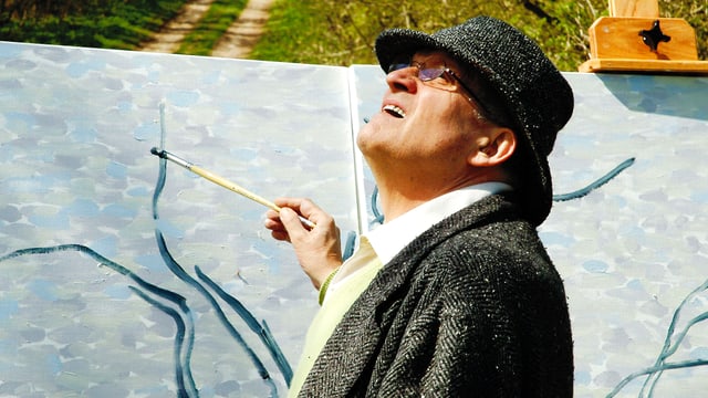 Video «David Hockney – A Bigger Picture» abspielen Video «David Hockney – A Bigger Picture» abspielen