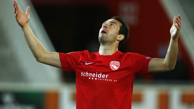 Berat Sadik wird dem FC Thun mehrere Wochen fehlen. Berat Sadik wird dem FC Thun mehrere Wochen fehlen.