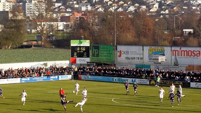 Gibt es nächste Saison noch Challenge League-Fussball auf der Niedermatte in Wohlen? Gibt es nächste Saison noch Challenge League-Fussball auf der Niedermatte in Wohlen?
