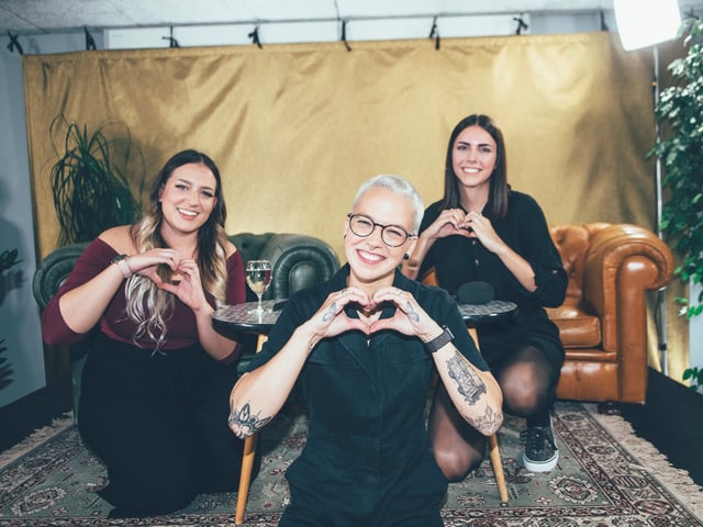 Stefanie Heinzmann und ihre Fans.