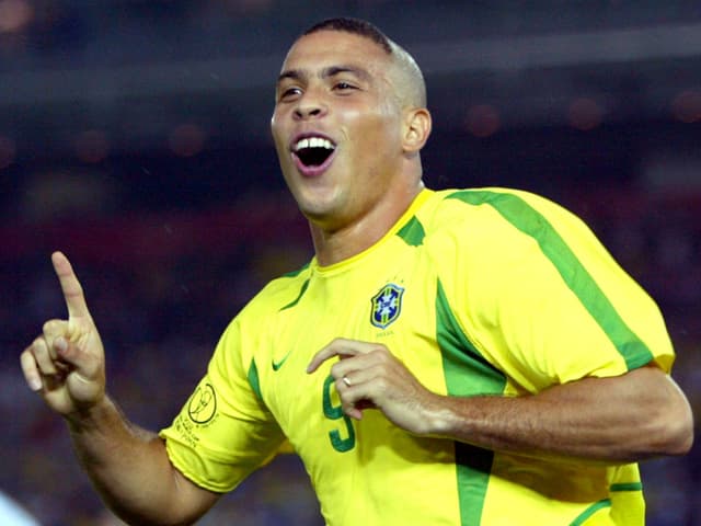 Ronaldo bei der WM 2002.