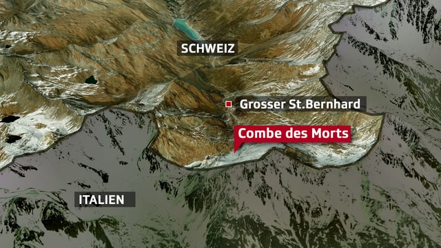 Karte des Unglücksortes Karte des Unglücksortes