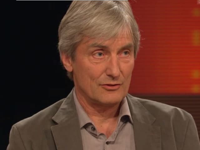 Jürg Brühlmann beim «Club» auf SRF1 Jürg Brühlmann beim «Club» auf SRF1