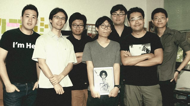 Fast das komplette Team von Red Candle Games Fast das komplette Team von Red Candle Games