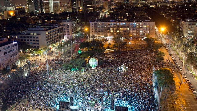 Demo in Tel Aviv Demo in Tel Aviv