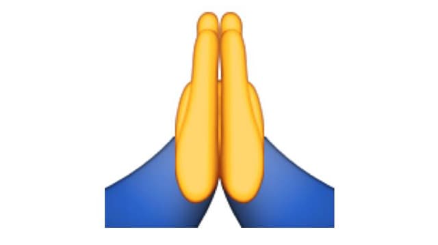 Emoji «Person mit gefalteten Händen» Emoji «Person mit gefalteten Händen»