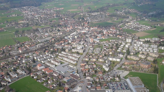 Luftaufnahme von Steffisburg Luftaufnahme von Steffisburg