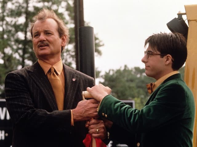 Bill Murray und Jason Schwartzman in «Rushmore». Bill Murray und Jason Schwartzman in «Rushmore».