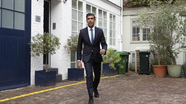 Grossbritannien: Rishi Sunak bewirbt sich offiziell als Premier