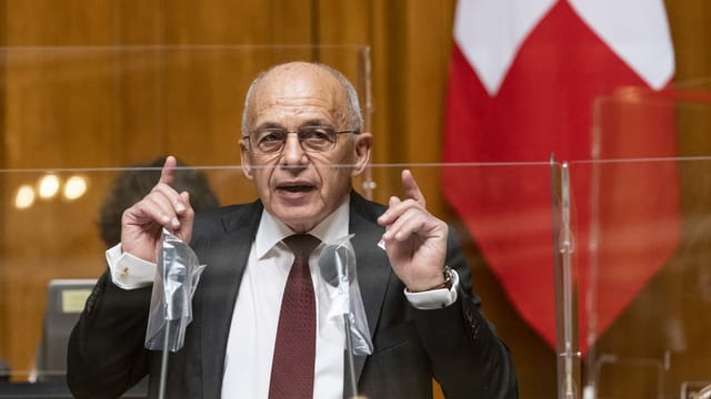 Finanzminister Ueli Maurer Finanzminister Ueli Maurer
