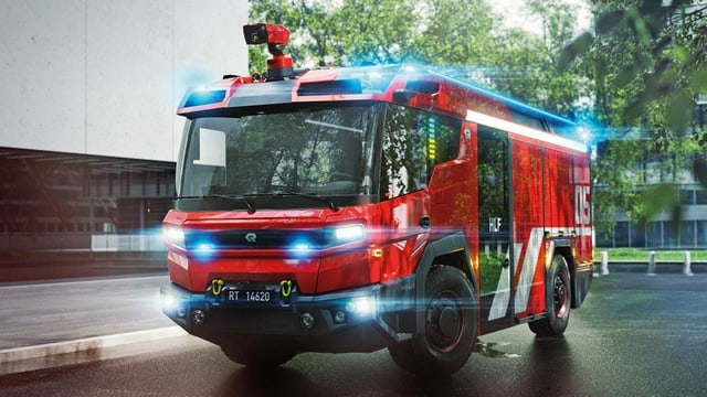 E-Feuerwehrauto aus Österreich E-Feuerwehrauto aus Österreich