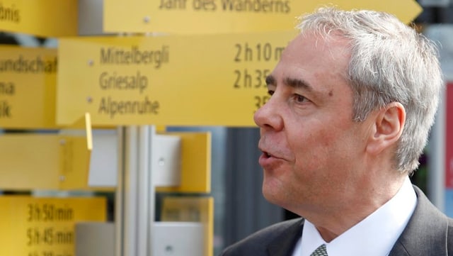 Urs Eberhard, Leiter Märkte von Schweiz Tourismus. Urs Eberhard, Leiter Märkte von Schweiz Tourismus.