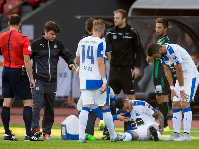 Caio sitzt am Boden. Caio sitzt am Boden.