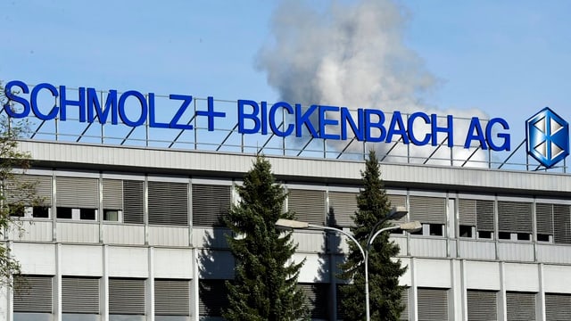 Gebäude der Schmolz + Bickenbach in Emmen. Gebäude der Schmolz + Bickenbach in Emmen.