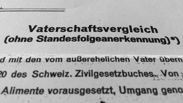 Zahlvater-Vertrag. Zahlvater-Vertrag.