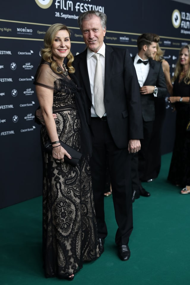 Migros-Chef Herbert Bolliger mit Gattin Beatrice.