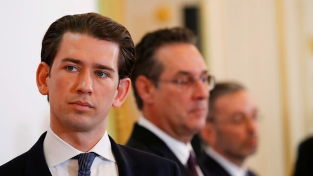Kurz mit Strache Kurz mit Strache