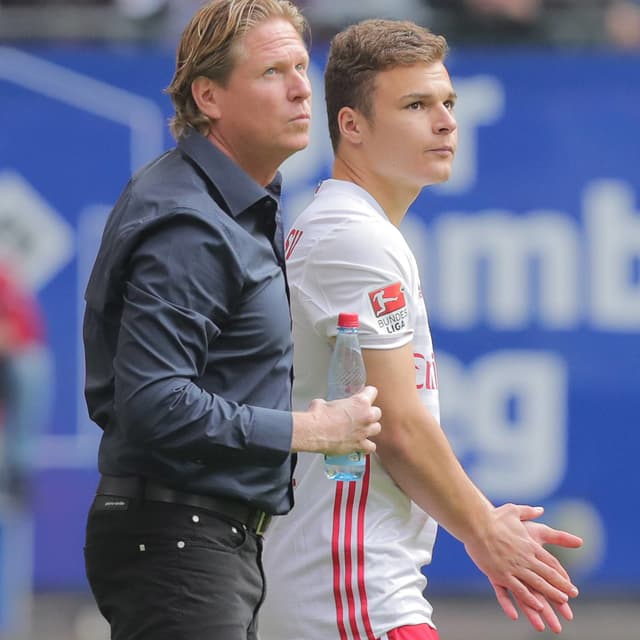 Markus Gisdol und Vasilije Janjicic Markus Gisdol und Vasilije Janjicic