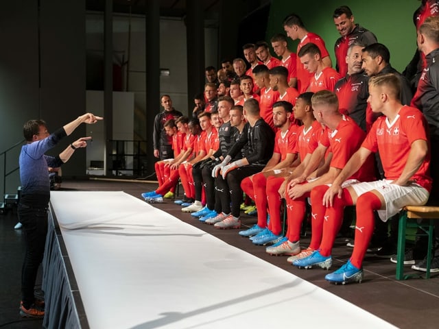 Die U21-Nati beim Teamfoto. Die U21-Nati beim Teamfoto.