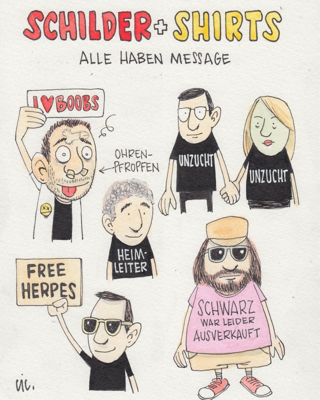 Botschaften auf Stoff. Botschaften auf Stoff.