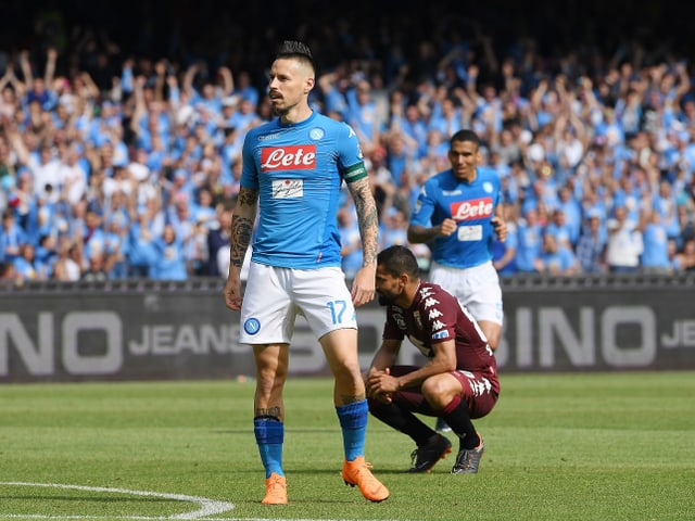 Hamsik jubelt verhalten