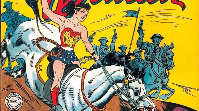 Erste Comic-Ausgabe Wonder Woman Erste Comic-Ausgabe Wonder Woman