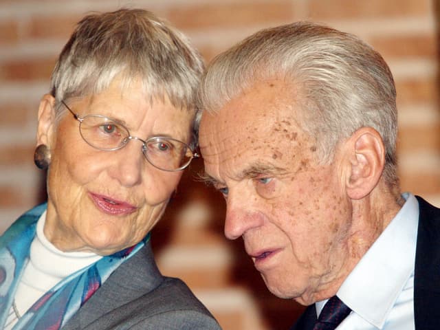 Walter und Inge Jens. Walter und Inge Jens.