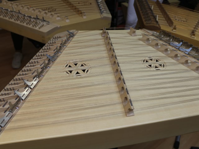 Nahaufnahme eines Instrumentes. Nahaufnahme eines Instrumentes.
