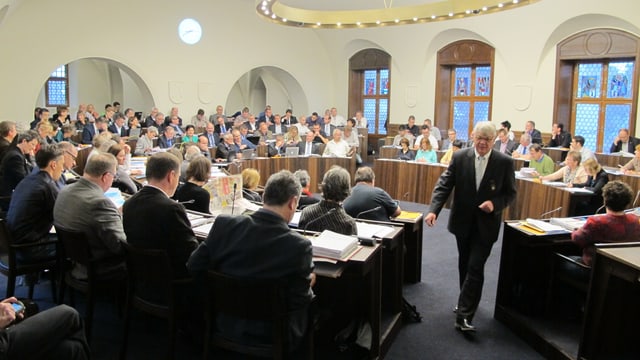 Blick in den Ratssaal Blick in den Ratssaal