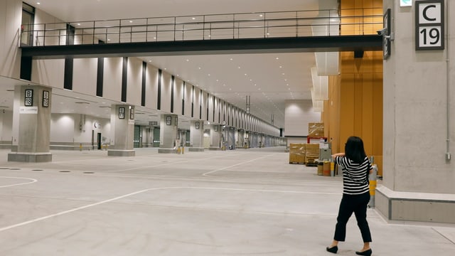 Hallen in Toyosu Hallen in Toyosu