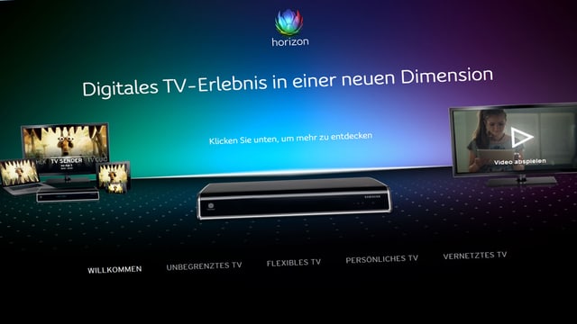 Multimedia Grosser Arger Uber Horizon Box Von Upc Cablecom Kassensturz Espresso Srf