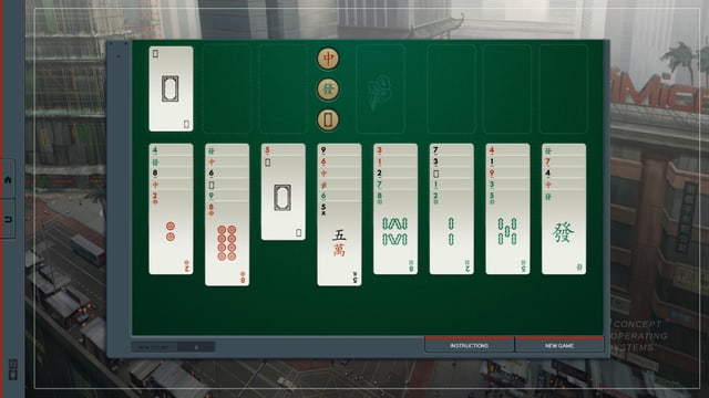 Eine Solitaire-Variante, aber knifflig. Eine Solitaire-Variante, aber knifflig.