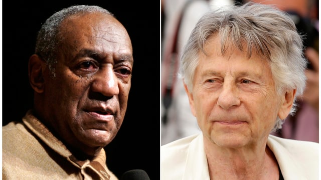 Der eine ist schon verurteilt: Bill Cosby. Gegen den anderen wird ermittelt: Roman Polanski. Der eine ist schon verurteilt: Bill Cosby. Gegen den anderen wird ermittelt: Roman Polanski.
