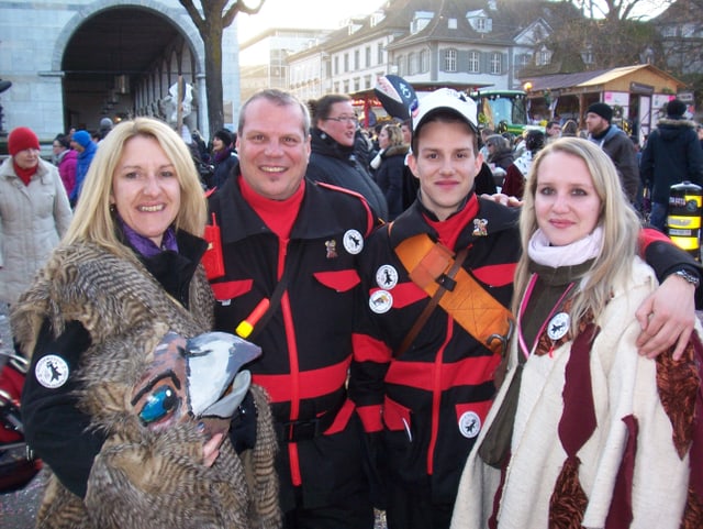 Fasnachtsfamilie Widmer. Fasnachtsfamilie Widmer.