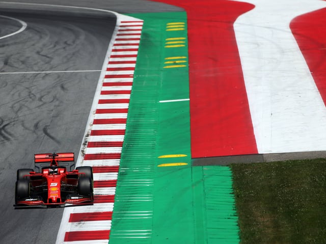 Sebastian Vettel am GP von Österreich Sebastian Vettel am GP von Österreich