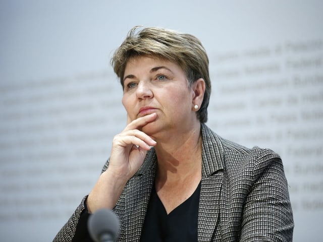 Sportministerin Viola Amherd. Sportministerin Viola Amherd.