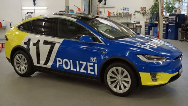Basler Polizei setzt auf Teslas